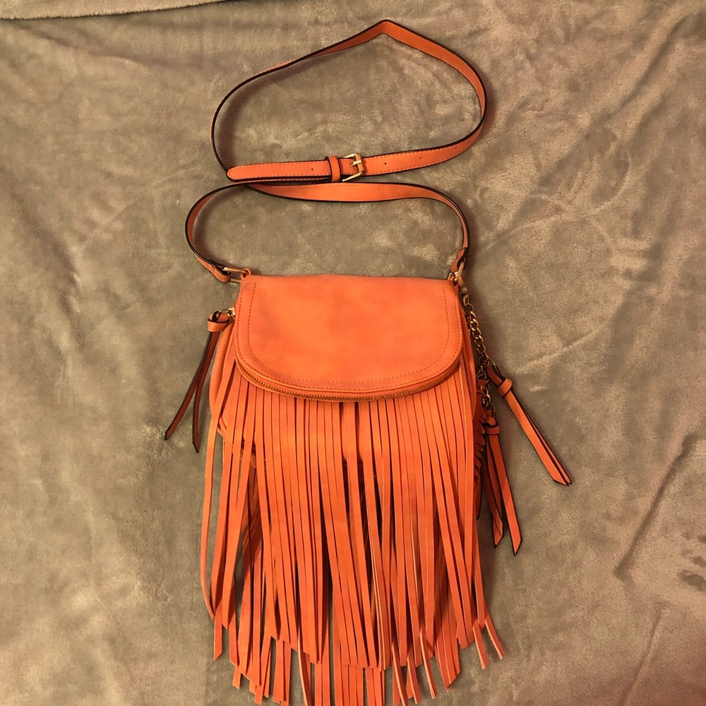 Aldo fringe crossbody bag